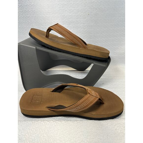 High Tide Tan flip-flops Boys 3 - Picture 2 of 6